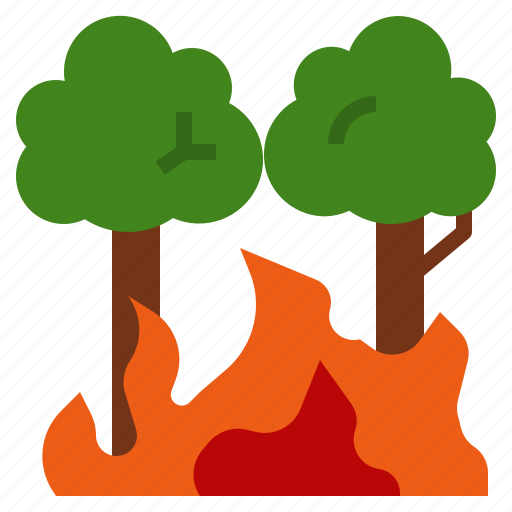 Burn, destroy, disaster, fire, forest, wildfire, wildland icon - Download on Iconfinder