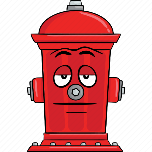 Cartoon, emoji, fire, hydrant, smiley icon - Download on Iconfinder
