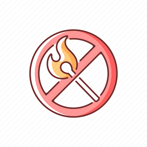 Fire danger, warning, flame, sign icon - Download on Iconfinder