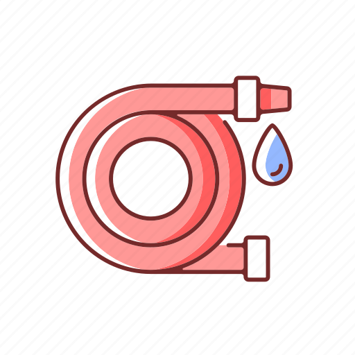 Fire hose, equipment, firefighting, reel icon - Download on Iconfinder