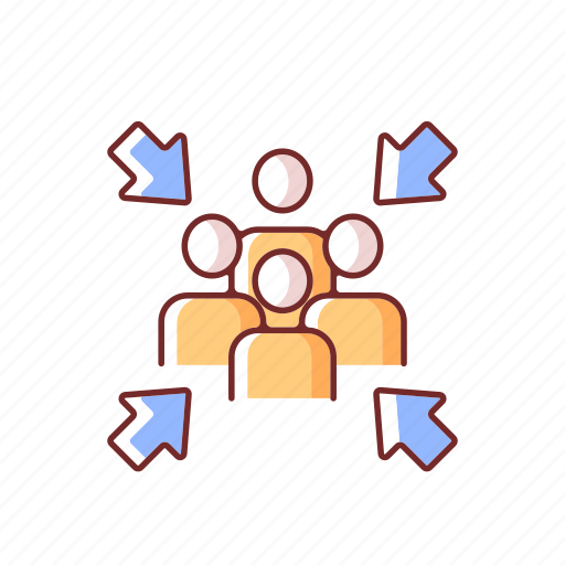 People sign, evacuation, gathering, escape icon - Download on Iconfinder