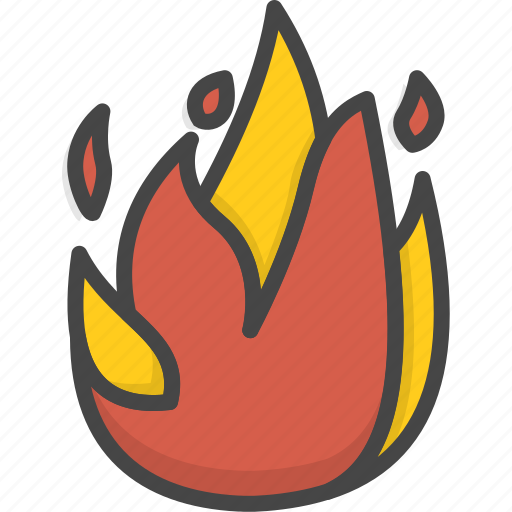 Filled, fire, firefight, outline, service, sign icon - Download on Iconfinder