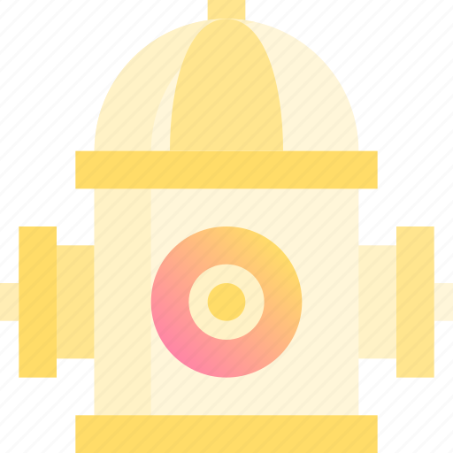 Fire, firefighter, fireman, hydrant, protection, security, water icon - Download on Iconfinder