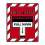 fire alarm, firefighter 