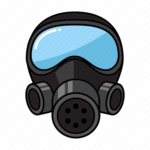 Firefighter, gas mask, helmet icon - Download on Iconfinder