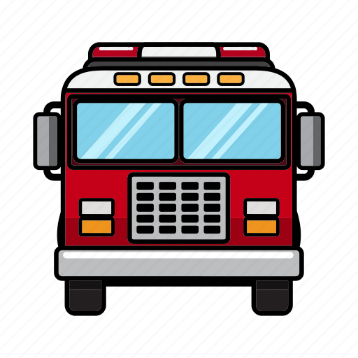 Fire engine, fire truck, firefighter, firefighting icon - Download on Iconfinder