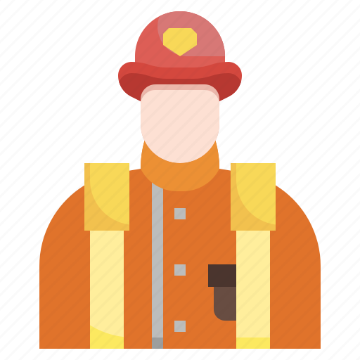 Firefighter, job, avatar, profession, occupation icon - Download on Iconfinder