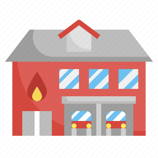 Fire, department, firefighter, architecture, city, buildings icon - Download on Iconfinder