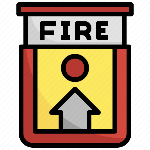 Fire, alarm, system, smart, home, notification, electronics icon - Download on Iconfinder
