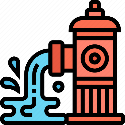 Fire, hydrant, water, city, firefighter icon - Download on Iconfinder