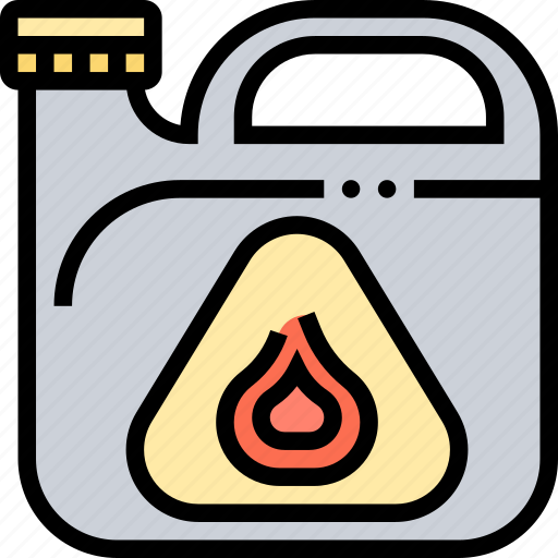 Flammable, fuel, ignite, caution, danger icon - Download on Iconfinder