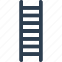 ladder, tools