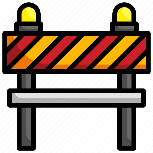 Barrier, restriction, traffic, sign, signaling icon - Download on Iconfinder