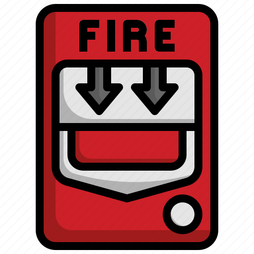Fire, alarm, system, smart, home, notification, electronics icon - Download on Iconfinder