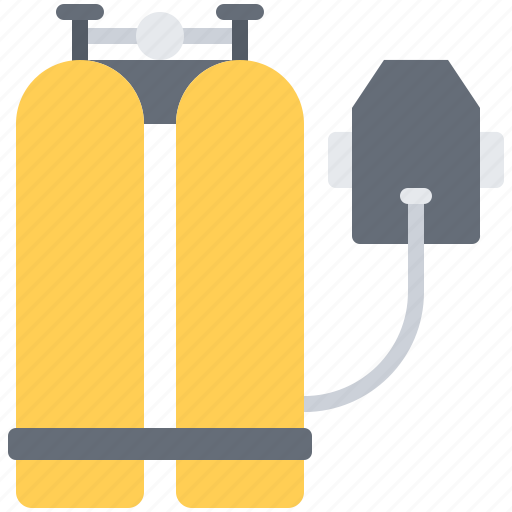 Bottle, oxygen, mask, fireman, fire icon - Download on Iconfinder