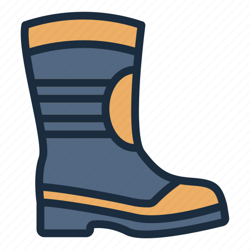Boot, shoe, security, protection, fashion, foodwear, firefighter icon - Download on Iconfinder