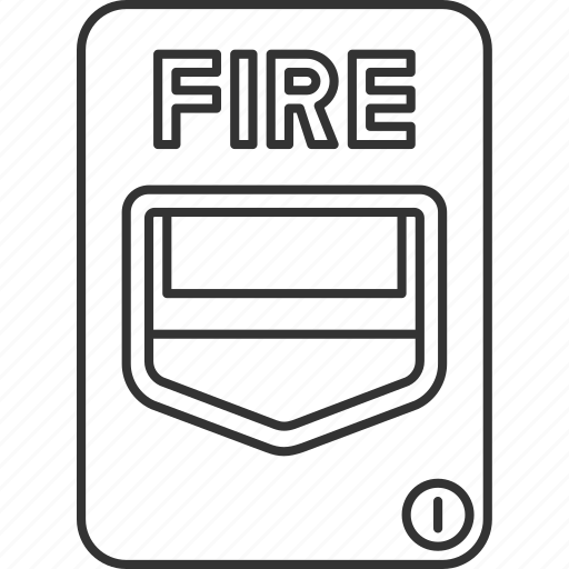 Alarm, fire, emergency, evacuation, alert icon - Download on Iconfinder