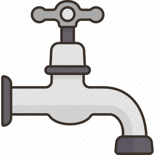 Faucet, water, tap, pipe, flow icon - Download on Iconfinder