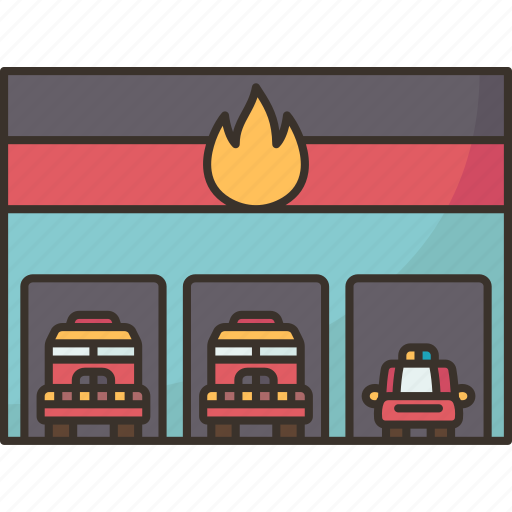 Fire, station, rescue, emergency, service icon - Download on Iconfinder