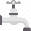 faucet, water, tap, pipe, flow