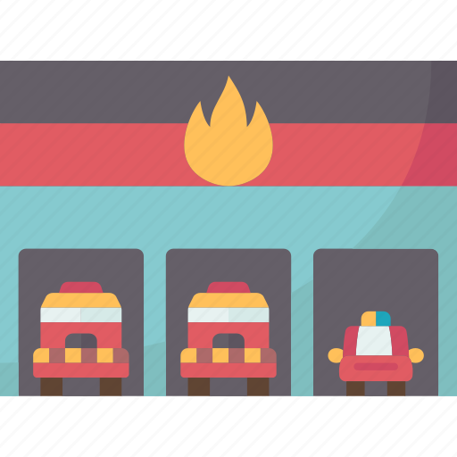 Fire, station, rescue, emergency, service icon - Download on Iconfinder
