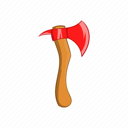 Axe, blade, cartoon, equipment, handle, sign, tool icon - Download on Iconfinder