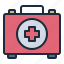 medical, kit, emergency, healthcare, first aid, medical box, first aid kit 