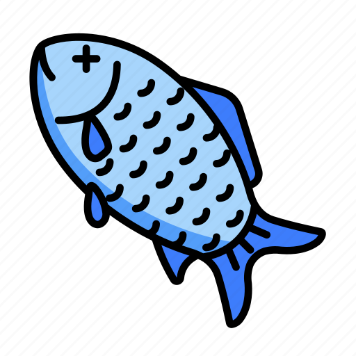 Fish, diseases, dead, sick, sickness, infection icon - Download on Iconfinder