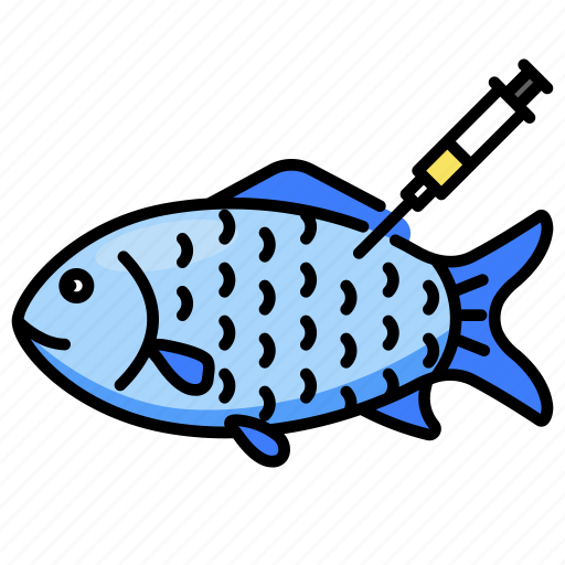 Fish, injection, spermating, propagation, spawning, ovulating, scaly icon - Download on Iconfinder