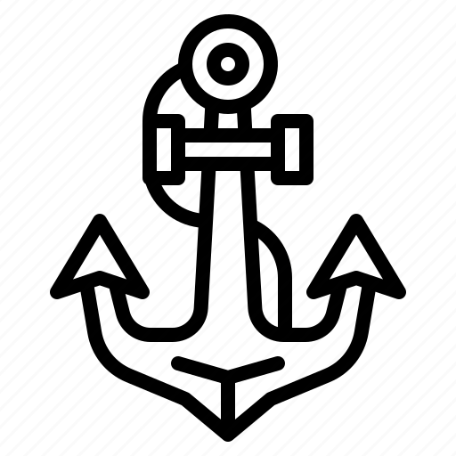 Boat, anchor, secure, dig, holding, ground icon - Download on Iconfinder
