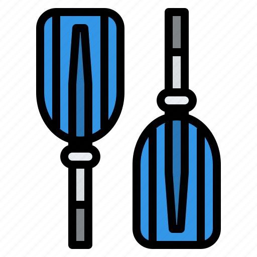 Paddles, boat, river, equipment icon - Download on Iconfinder