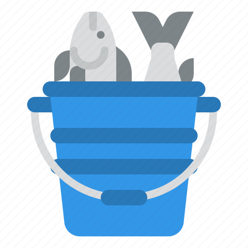 Fish, bucket, fishing icon - Download on Iconfinder