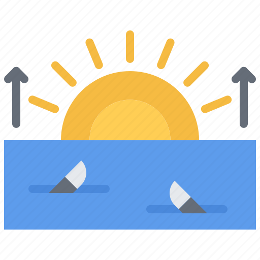Sunrise, sun, fish, water, fisherman, fishing, nature icon - Download on Iconfinder