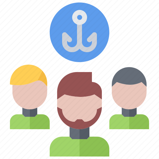 Team, group, people, hook, fisherman, fishing, nature icon - Download on Iconfinder