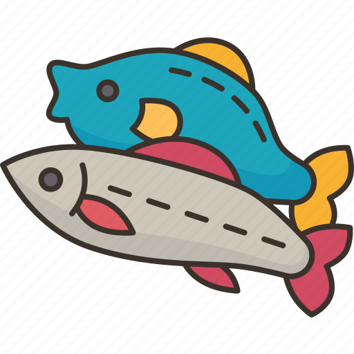 Fish, food, fresh, aquatic, animal icon - Download on Iconfinder