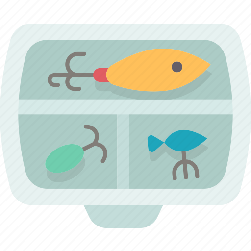 Bait, tackle, box, fishing, gear icon - Download on Iconfinder