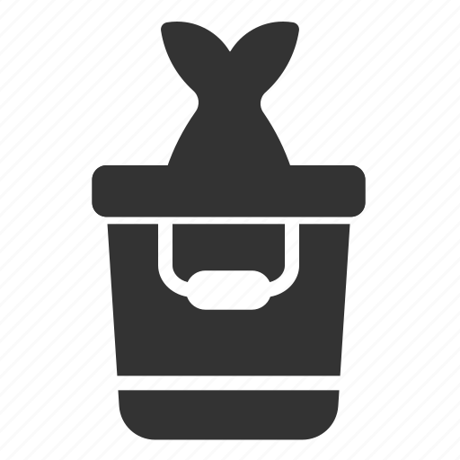 Fish, bucket, buckets, water icon - Download on Iconfinder