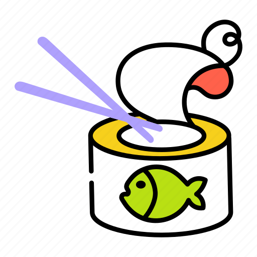 Canned meal, fish food, canned fish, fish tin, canned food icon - Download on Iconfinder