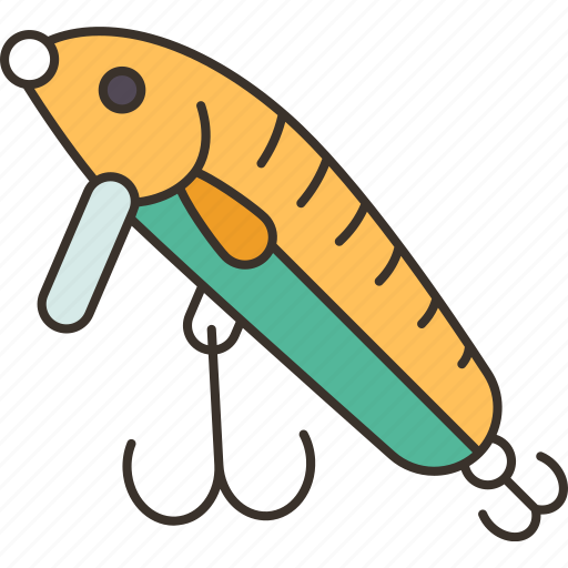 Jerkbait, lure, tackle, fishing, catch icon - Download on Iconfinder