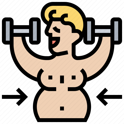 Belly, bodybuilding, exercise, fitness, target icon - Download on Iconfinder