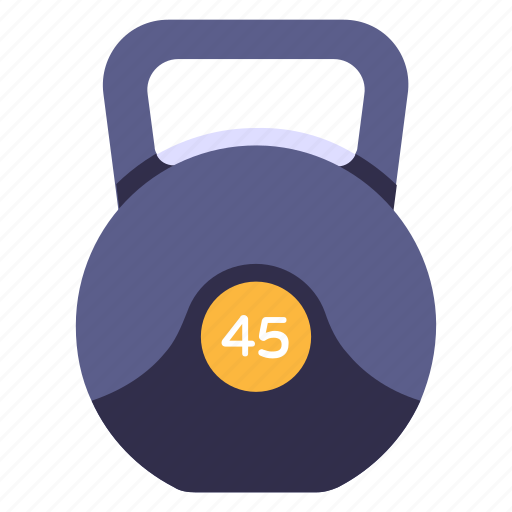 Handle weight, kettlebell, gym equipment, kettle weight, exercise tool icon - Download on Iconfinder