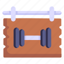 barbell, dumbbell, fitness equipment, workout tool, exercise equipment
