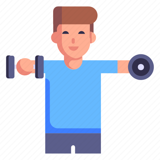 Fitness, bodybuilder, gym, workout, exercise icon - Download on Iconfinder