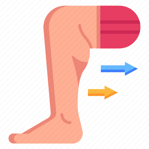 Leg surgery, surgery, leg, leg fat, calf surgery icon - Download on Iconfinder