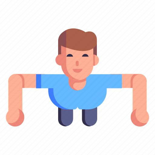 Squat thrusts, push ups, exercise, fitness, workout icon - Download on Iconfinder