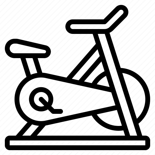 Bike, bicycle, stationary, static, exercise, gym, fitness icon - Download on Iconfinder