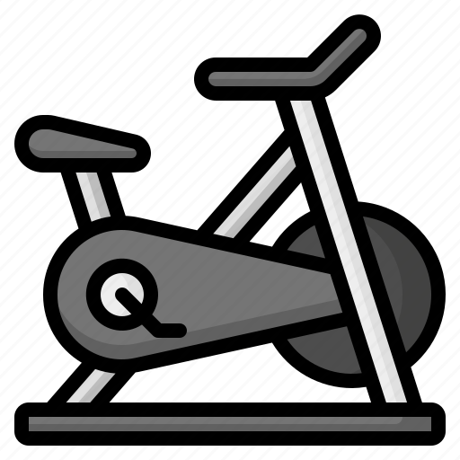 Bike, bicycle, stationary, static, exercise, gym, fitness icon - Download on Iconfinder