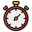 stopwatch, timer, time, chronometer, chrono, wait, sport 