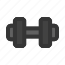dumbbell, gym, exercise, fitness, sports