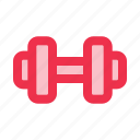 dumbbell, gym, exercise, fitness, sports